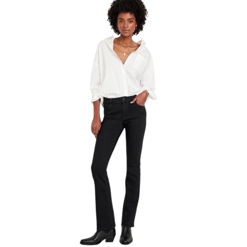 Mid Rise Bootcut Jeans